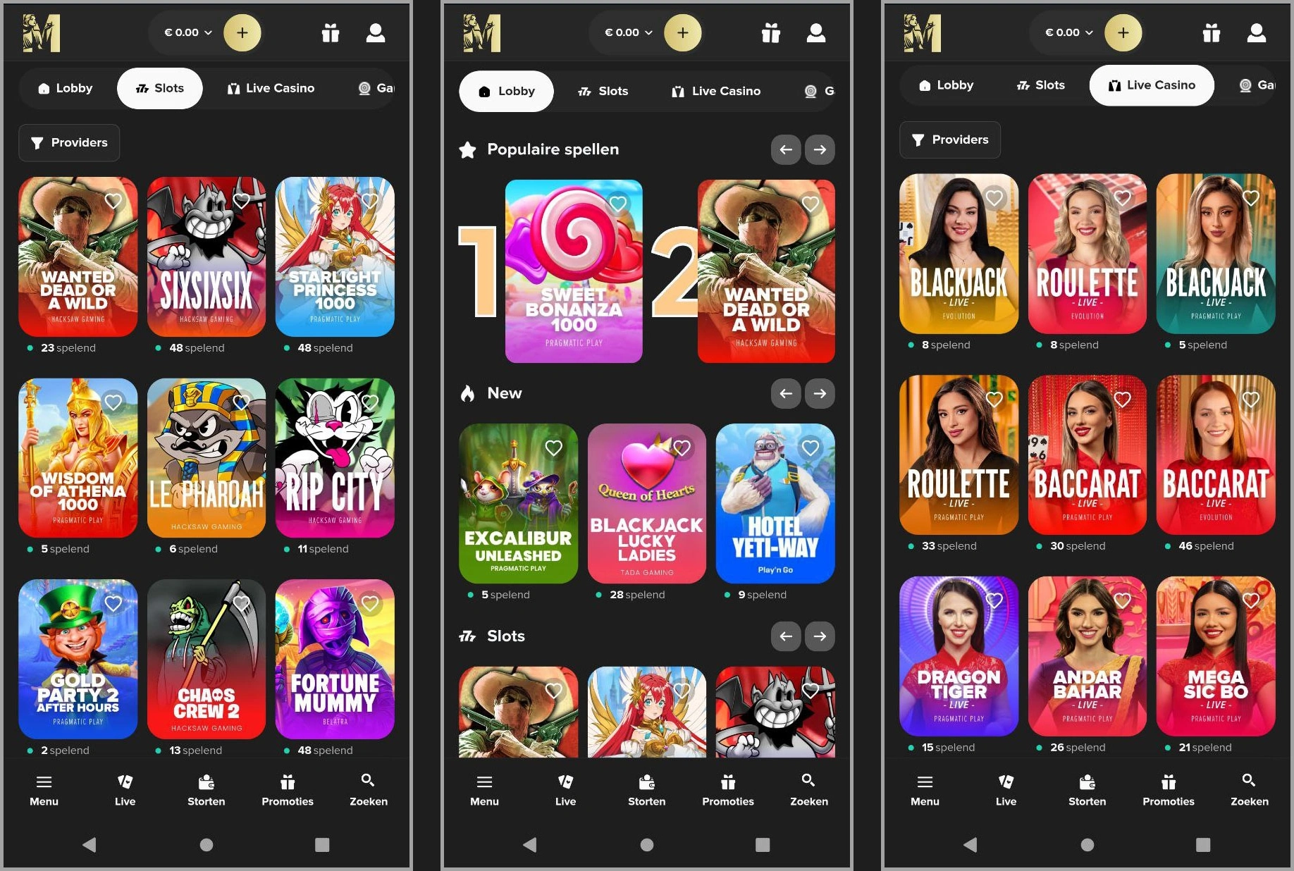 Volledige slotverzameling ontdekken bij MrWinz casino