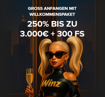 Willkommensbonus für Casinospieler bei MrWinz casino